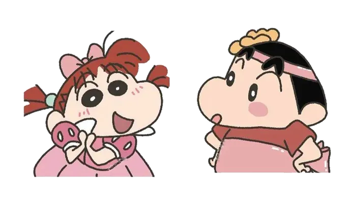 蜡笔小新妮妮小新