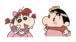 蜡笔小新妮妮小新