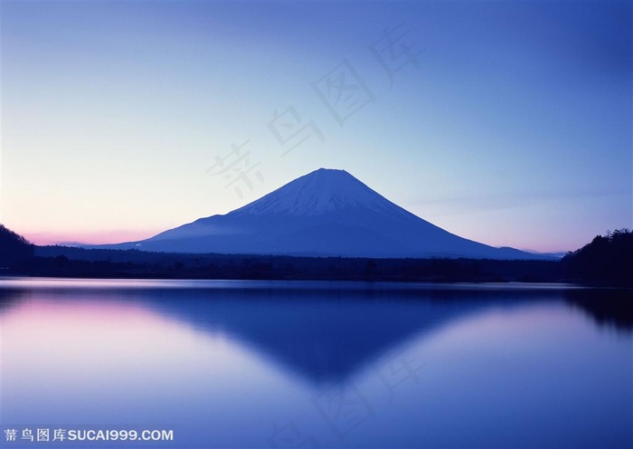 日本富士山唯美图片