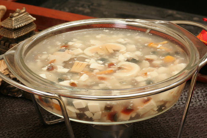 皮蛋豆腐12元