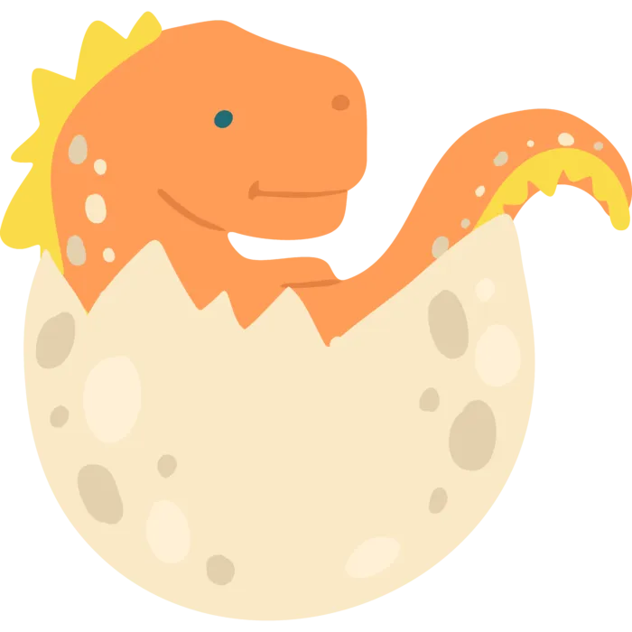 卡通恐龙生日宝宝宴派对素材恐龙派对免扣素材