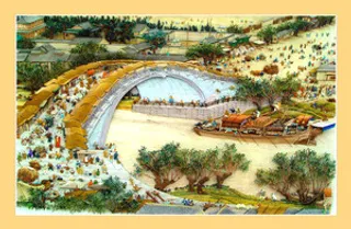 雕塑玉雕背景风景