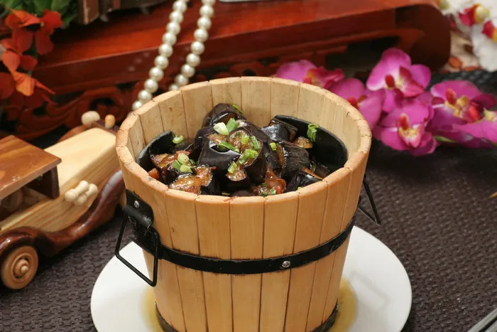 木桶烤香茄  16元 (1)