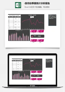 1-按月份季度统计分析报告 1-按月份季度统计分析报告