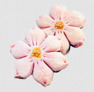 桃花酥免扣素材