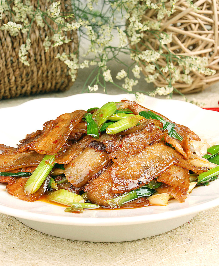 香干回锅肉