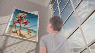 艺术馆画廊展示样机 画框 艺术品 (3)