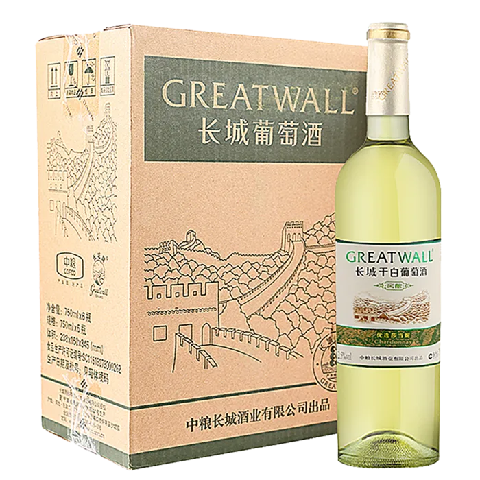 长城超市商品红酒白底图免抠实物摄影png格式图片透明底