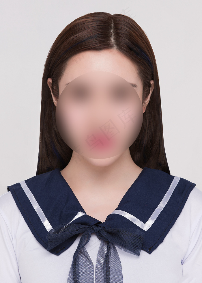 西装模板  女生西装 寸照模板 西装 证件照 西服 免抠psd模版下载