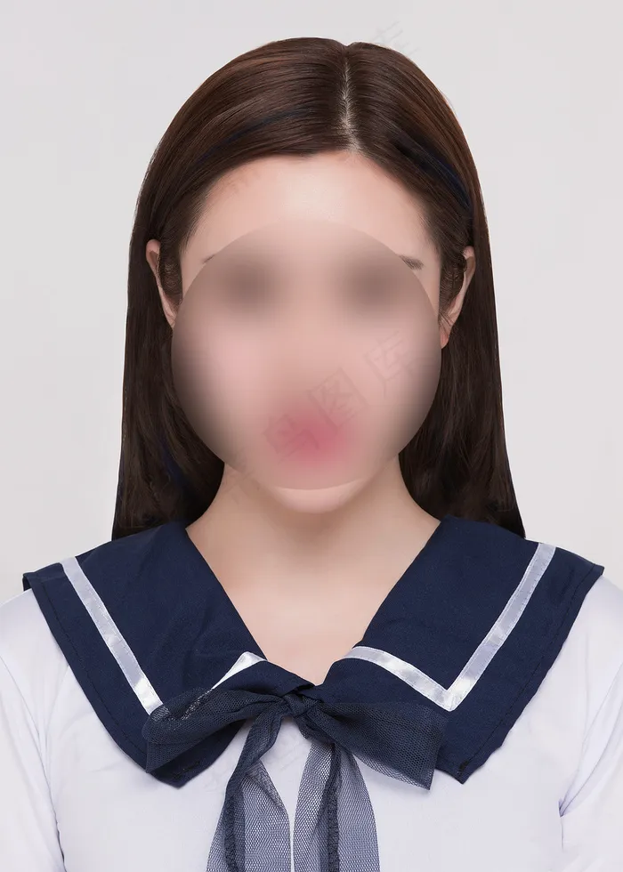 西装模板  女生西装 寸照模板 西装 证件照 西服 免抠psd模版下载