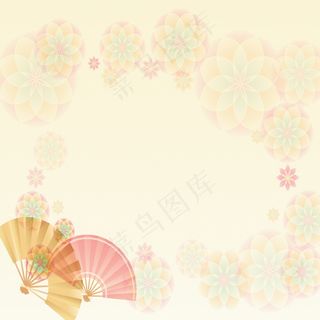 日系风格淡雅背景图片