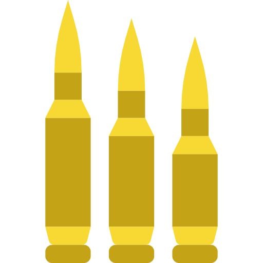 子弹PNG图像免抠(512x512)