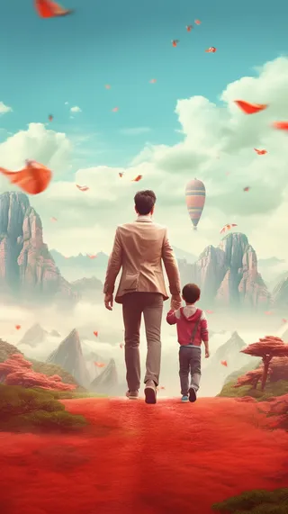 父亲 父亲节 温馨 坚强 爱护 关怀 教育 快乐 幸福 父爱