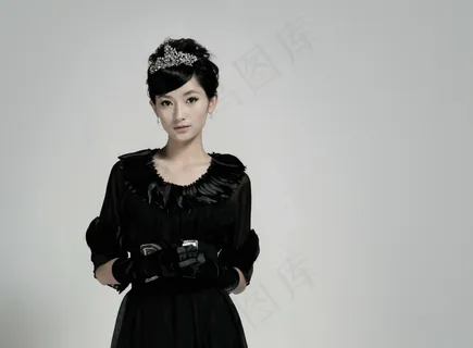 长裙美女素材图片下载