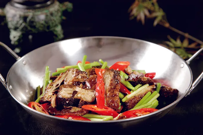 干锅美食焖锅湘菜麻辣香辣纸锅干锅黑豆腐