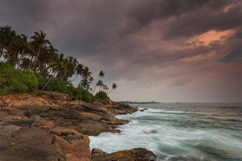唯美海滩海边景色高清素材图 唯美海滩海边景色高清素材图