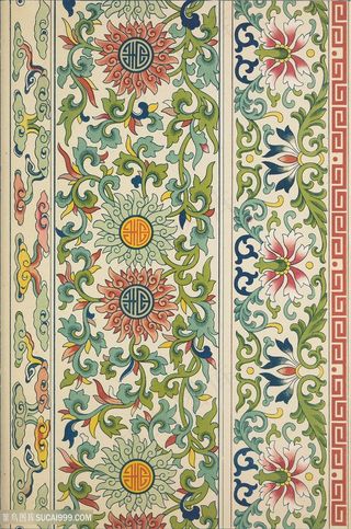 中式传统花纹背景纹样集锦中国风图片