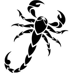 蝎子纹身 PNG免抠(256x256)
