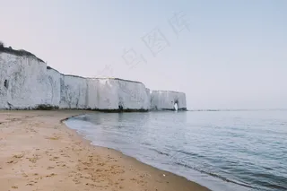 宁静沙滩海岸高清图片