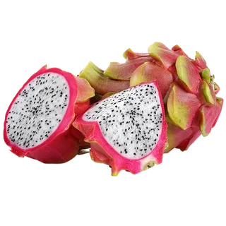 52火龙果 (2)水果超市商品白底图免抠实物摄影png格式图片透明底