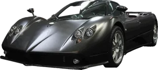 透明跑车素材小车汽车PNG免扣素材