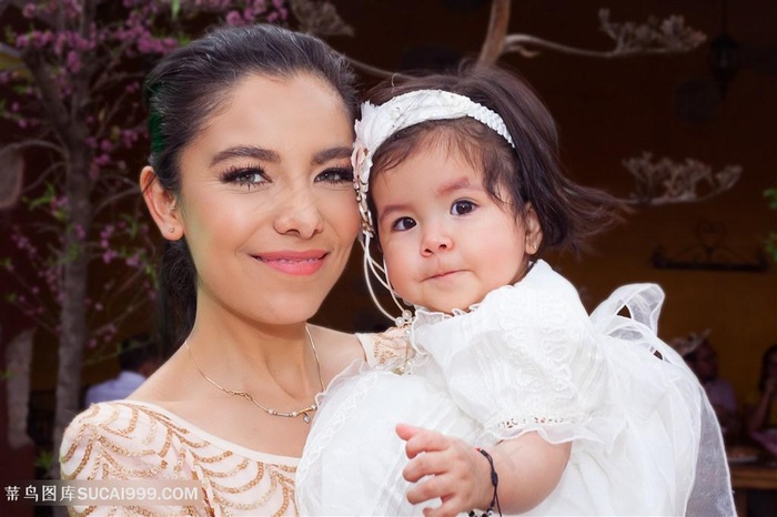 幸福妈妈可爱宝宝