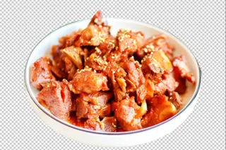 红烧排骨免扣素材