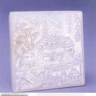 传统工艺-寺院场景雕刻