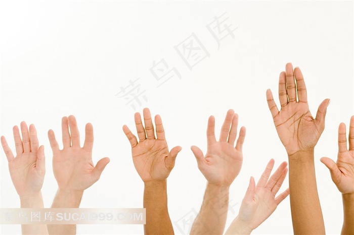 世界各国人民的手势动作素材