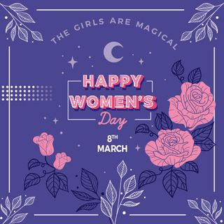 三八妇女节女神节背景