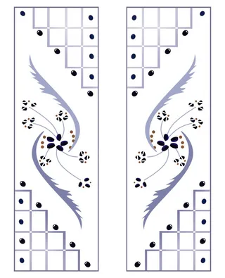 格纹边框相框图片下载