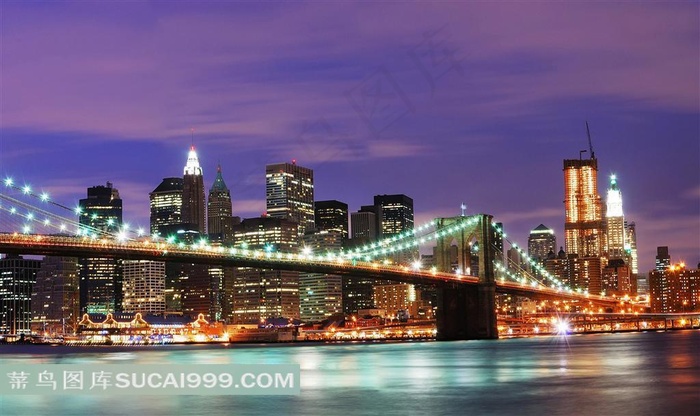 不夜城纽约唯美夜景