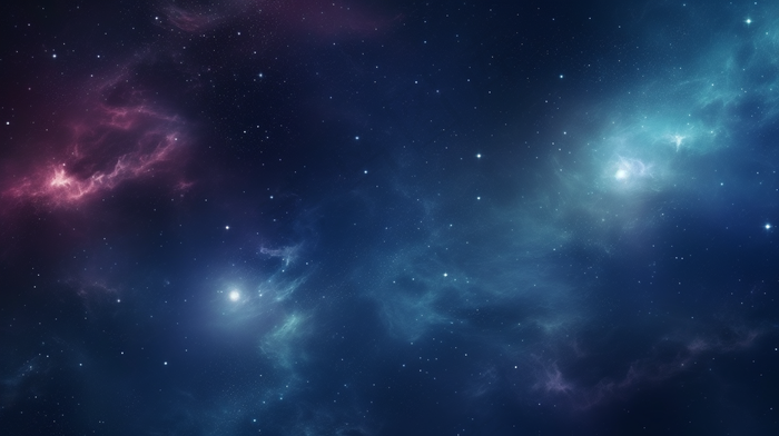 星空宇宙星云粒子渲染背景素材(4368x2448)