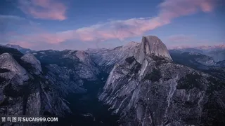 山峦山脉风景画壁纸