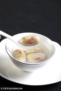 吃雨花石汤圆