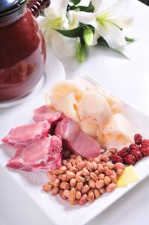 莲藕花生炖龙骨汤-42煲