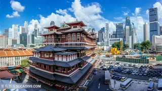 唯美新加坡城市风景图片