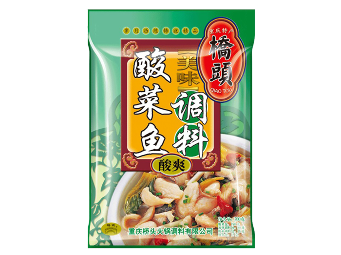 桥头酸菜鱼调料超市商品白底图免抠实物摄影png格式图片透明底