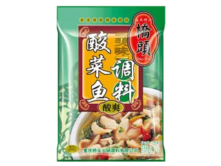 桥头酸菜鱼调料超市商品白底图免抠实物摄影png格式图片透明底