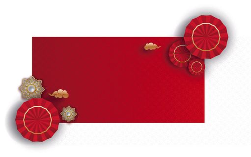 中式古典国潮来袭海报展板宣传背景图PSD设计PS模板素材