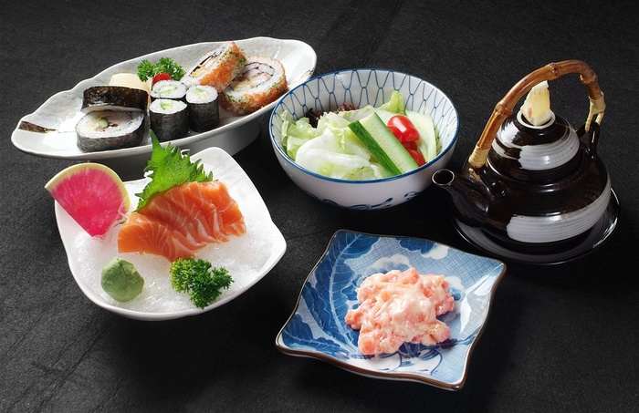 寿司套餐)美食素材