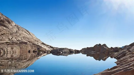 湖畔美景风景画壁纸