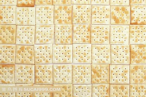 美味的方形饼干