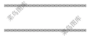 纹路框矢量2