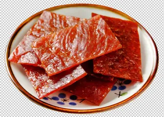 肉脯肉干免扣素材
