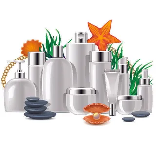 设计广告化妆品素材