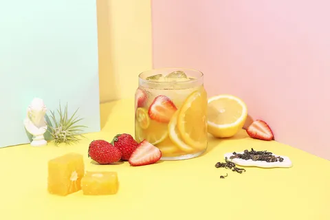 奶茶店水果茶饮品特饮高清图水果茶