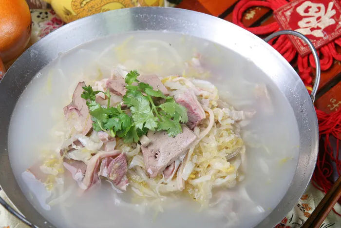 锅仔酸菜羊杂 (4)