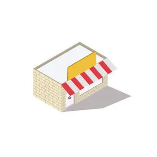 分析图素材图标集合景观建筑立面插画场景AI矢量图形设计