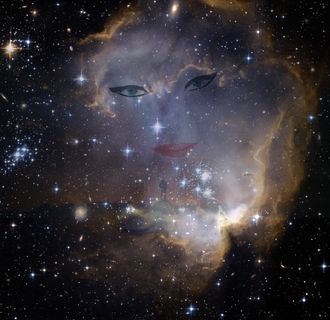 元宇宙世界天空背景墙风景